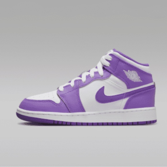 Nike Air Jordan Mid Purple Venom (PS) Size Youth